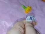 Oval Amethyst Intricate Halo Vintage Ring with Purple Amethyst - Image 2