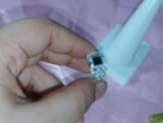 Square Princess-cut Onyx Bold Statement Ring with Black Onyx - Image 3