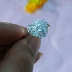 Stunning Starburst Cluster Baguette Diamond Ring with Baguette Crystals