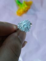 Stunning Starburst Cluster Baguette Diamond Ring with Baguette Crystals