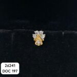 18KT Gold Diamond Ring – DOC 197 | Elegant 5 Diamond Ring | Timeless Everyday Luxury
