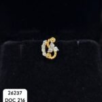 18KT Gold Diamond Ring – DOC 216 | Elegant 7 Diamond Ring | Contemporary Luxury