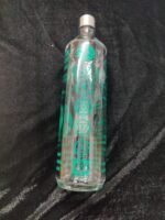 Premium Crystal Glass Water Bottle – 750 ML | Elegant Crystal Design - Image 2